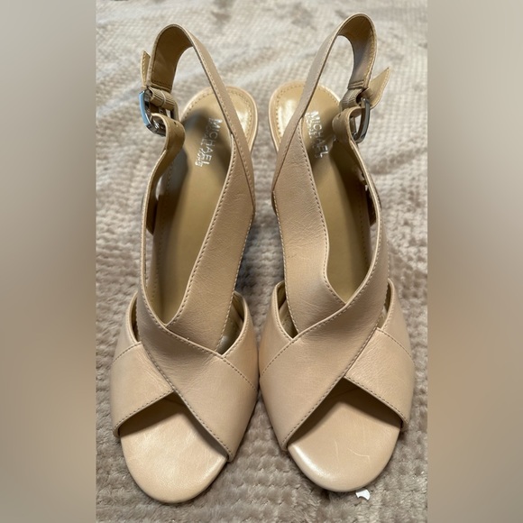 Michael Kors Shoes - Michael Kors sandals, Size 10 M, beige
